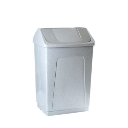 Cubo con tapa basculante 55L 1ud