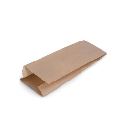 Bolsa para bocadillos de papel Kraft 22cm 1000 uds