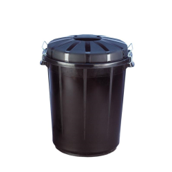 Cubo de residuos con tapa Denox 70L 1ud