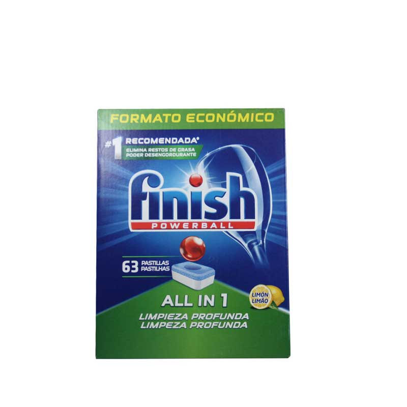 Finish® All-In-1 Max 30 tabletas de Lavavajillas