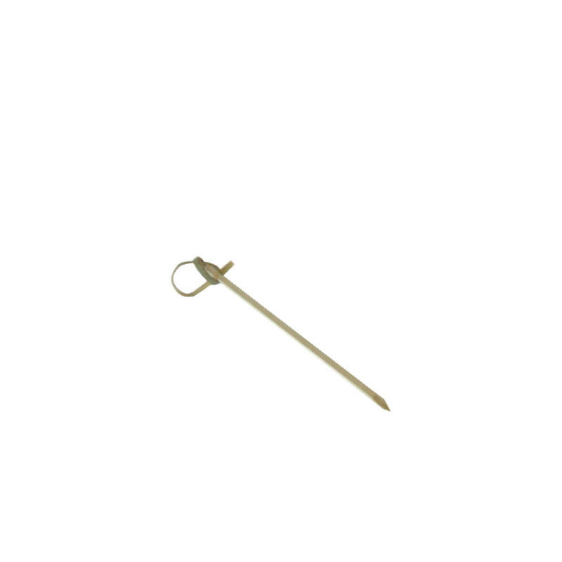 Picks lazo bambú para alimentos 15cm 100uds