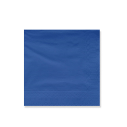 Servilletas de papel decoradas cachemir azul Royal 40 x40