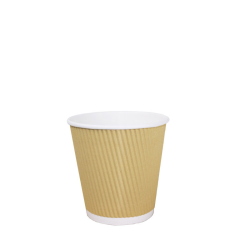 Vaso cartón corrugado 120ml 500uds