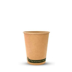 Vaso cartón Kraft 240ml 1000uds