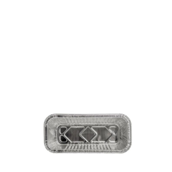 Envase de aluminio rectangular 690 ml 100 uds