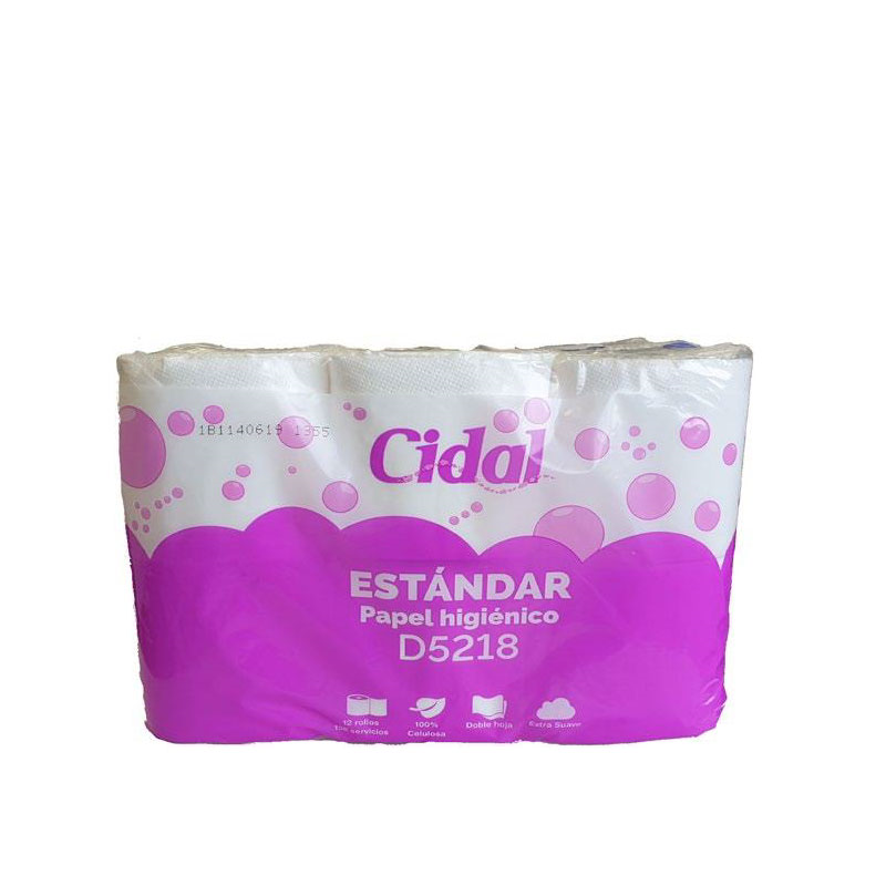 Papel higiénico doméstico Cidal D5218 108 Uds