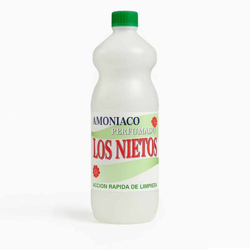 Amoniaco Perfumado Los Nietos 1 L – Limpieza eficaz y fragancia agradable