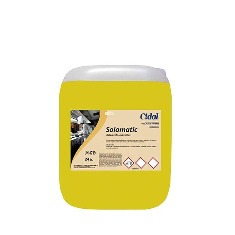 Detergente para lavavajillas Cidal Solomatic 24Kg