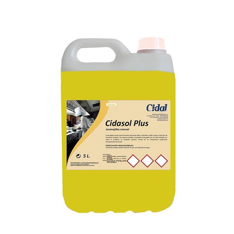 Lavavajillas manual Cidal Cidasol Plus 5L
