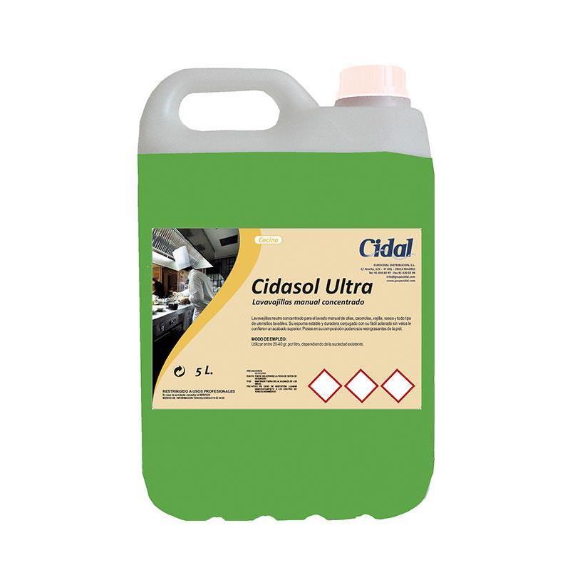 Lavavajillas manual Cidal Cidasol Ultra 5L