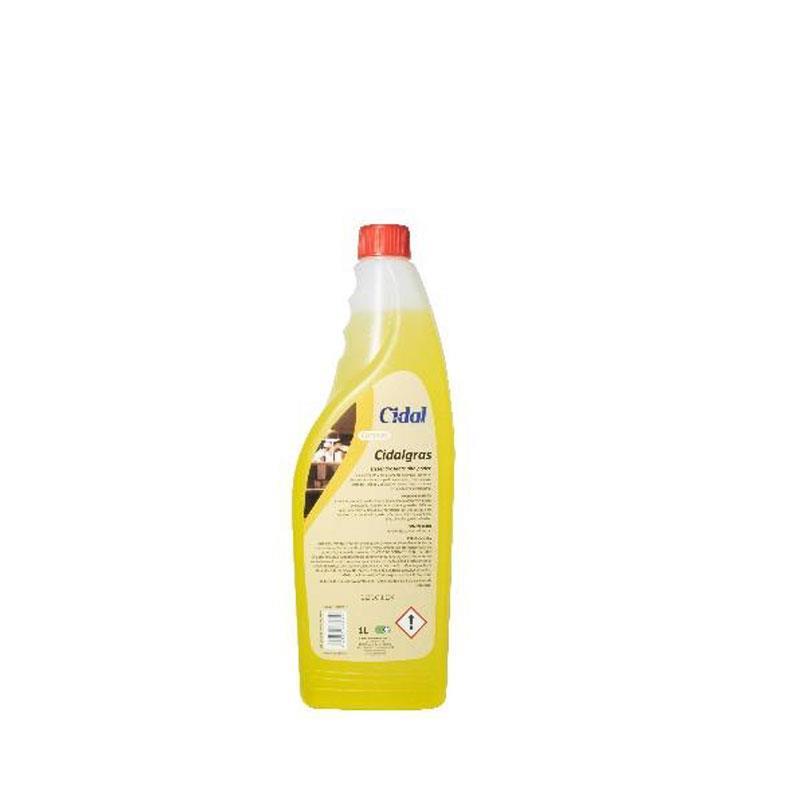 Desengrasante Cidal Cidalgras alto poder 1L
