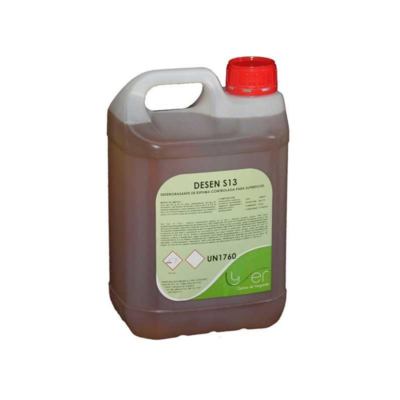 Lyfer Desen S13 Desengrasante Industrial de Baja Espuma 6kg