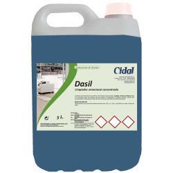 Limpiador amoniacal concentrado Cidal Dasil 5L