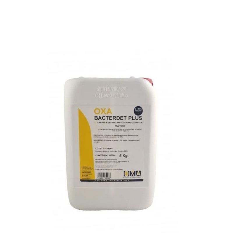 Limpiador desinfectante Oxa Bacterdet Plus para superficies 5kg