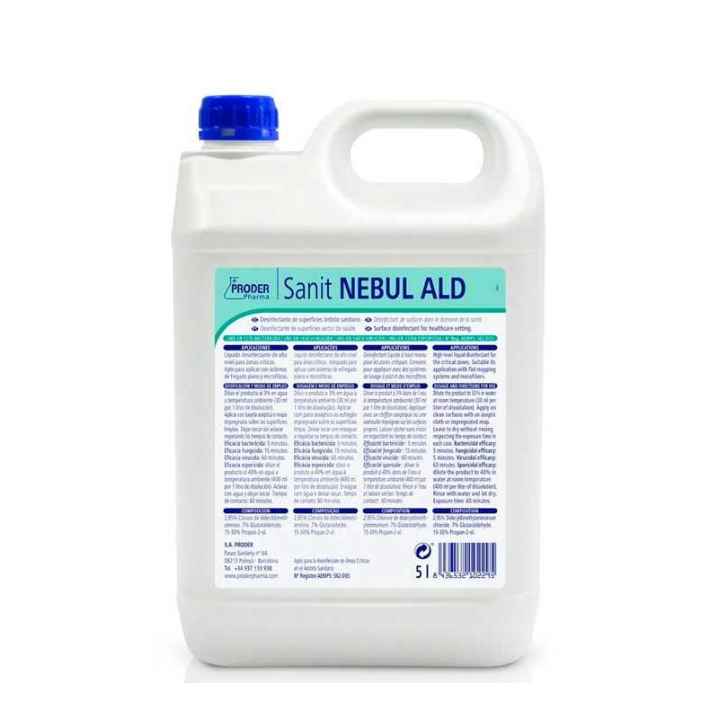Desinfectante concentrado Sanit Nebul Ald 5L