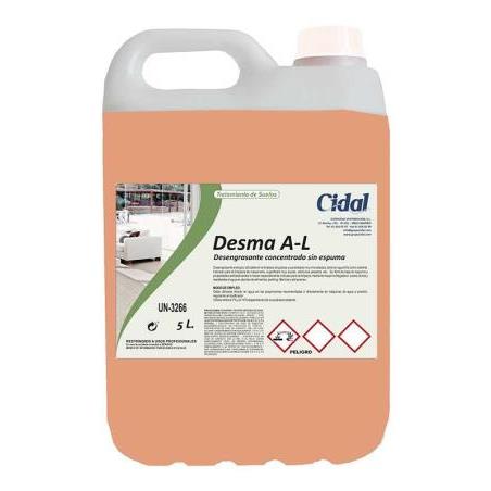 Desengrasante sin espuma Cidal Desma A-L 5L