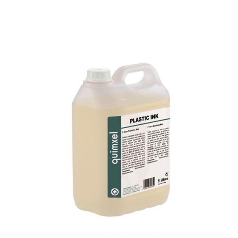 Cera metalizada mate Quimxel Plastic Ink brillo moderado 5L