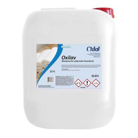 Blanqueante oxigenado Cidal Oxilav para todo tipo de textiles