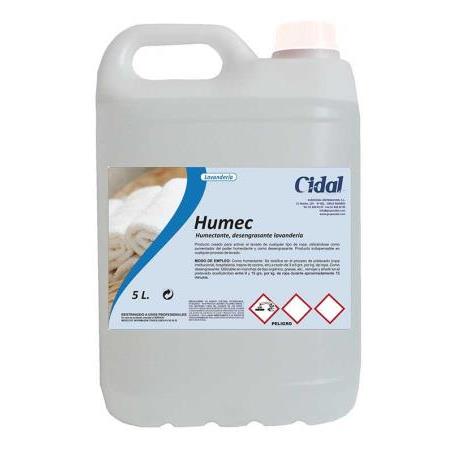 Humectante desengrasante lavandería Cidal Humec 5L