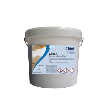 Blanqueante clorado sólido Cidal Closec 10kg