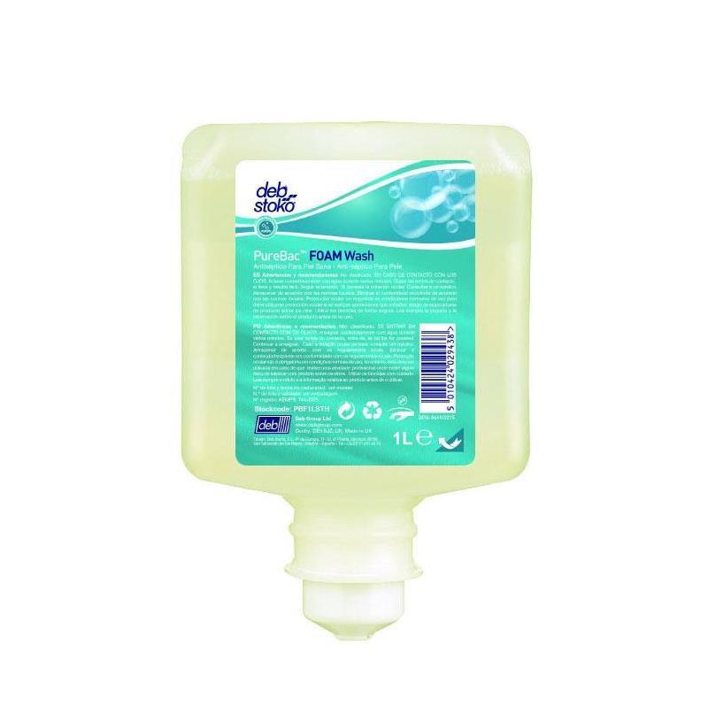 Carga espuma Deb PureBac 6x1L