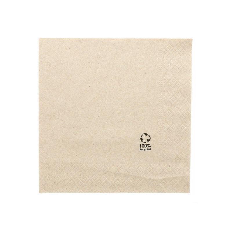 Servilleta reciclada García de Pou 33x33cm 2400uds