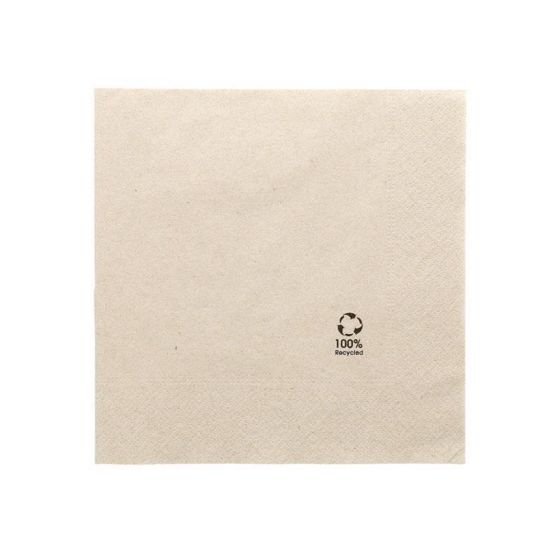 Servilleta desechable reciclada  39x39 1600uds