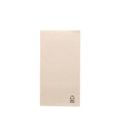 Servilletas Ecolabel 40x40 cm Plegado 1/8 – Papel Reciclado Natural 1200uds