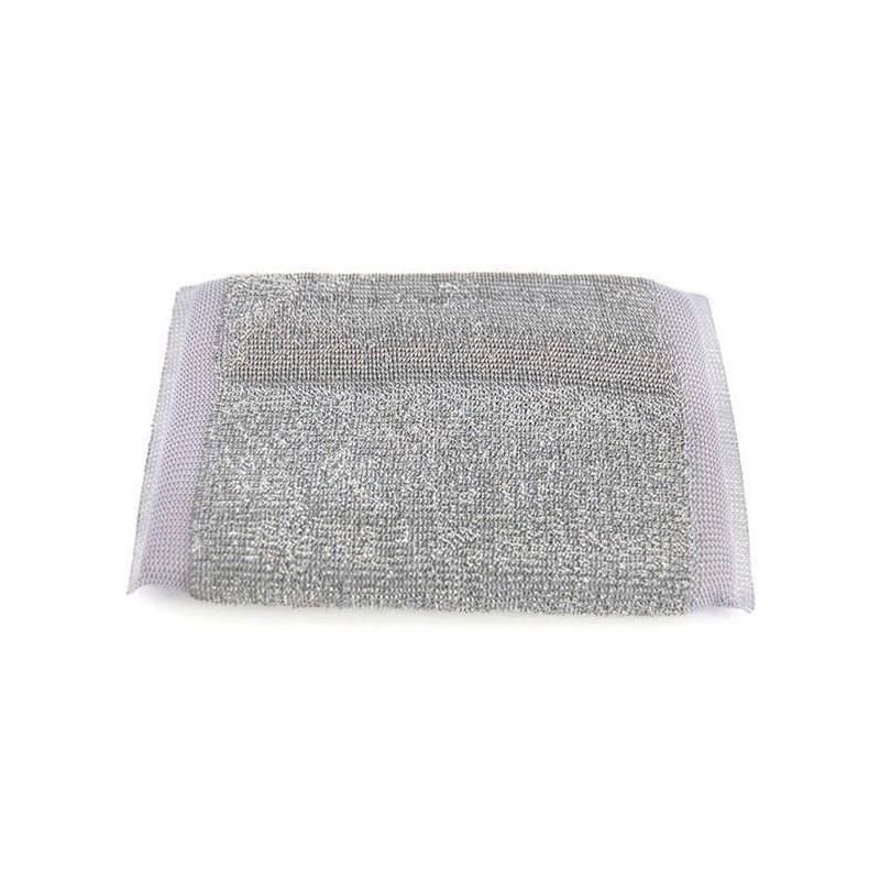 Estropajo acero inoxidable con almohadilla Cidal