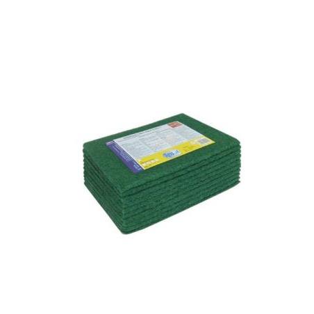 Estropajo fibra verde cortado resistente y duradero Ressol