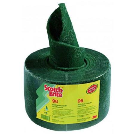 Estropajo fibra verde en rollo Scotch-brite 6m