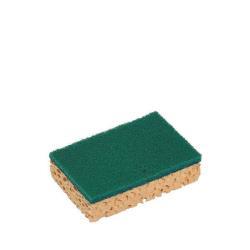 Estropajo con esponja vegetal Sponrex 74 10uds