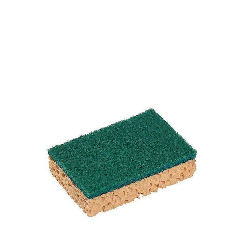 Estropajo con esponja vegetal Sponrex 74 10uds