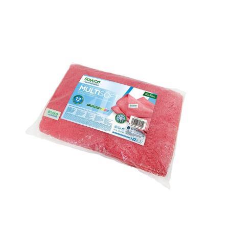 Bayeta Microfibra Multiusos Rojo - Cuatrogasa Profesional