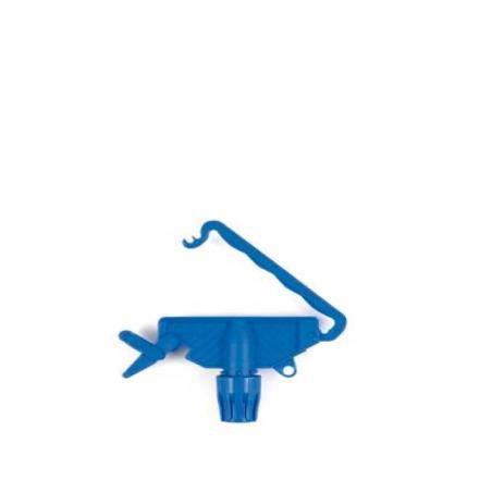 Pinza de plástico para sujeción de fregona o mopa industrial 1 ud