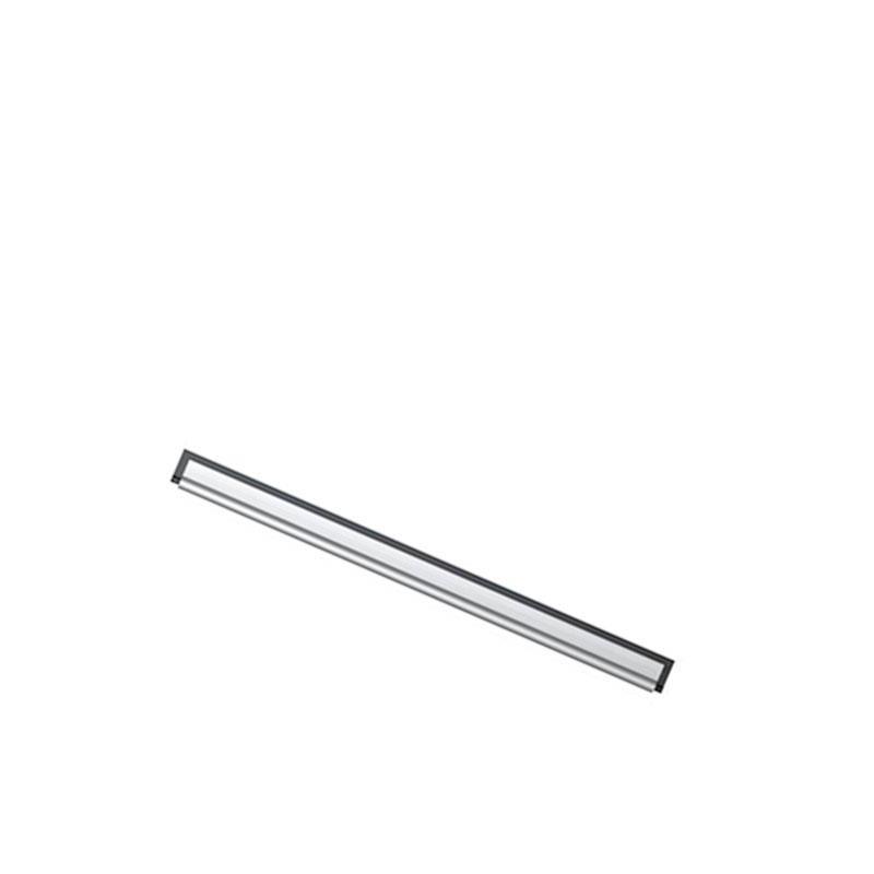 Lote regleta de acero inox y goma 25cm Pulex para cristales