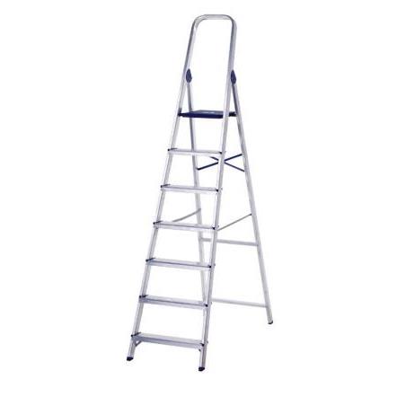Escalera de aluminio 7 peldaños Lytec