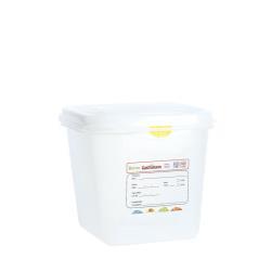 Envase hermético Denox Gastronox 1/6 H150 12uds