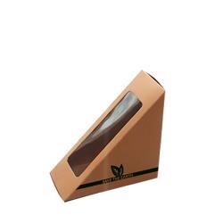 Envase de cartón para sandwich 72mm 500 uds