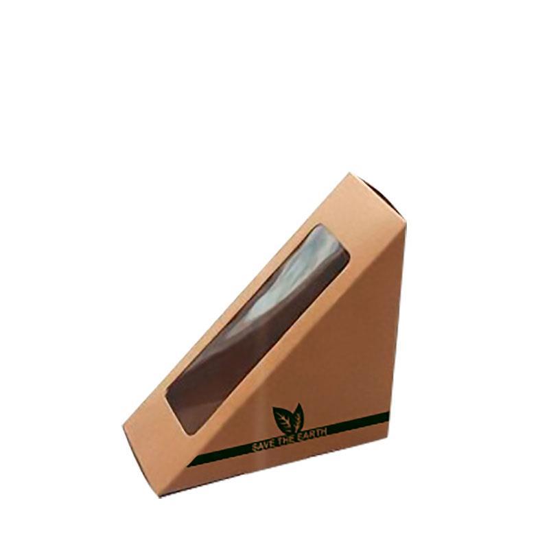 Envase de cartón para sandwich 72mm 500 uds