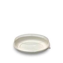 Tapa PET cúpula para plato ovalado hondo 300uds