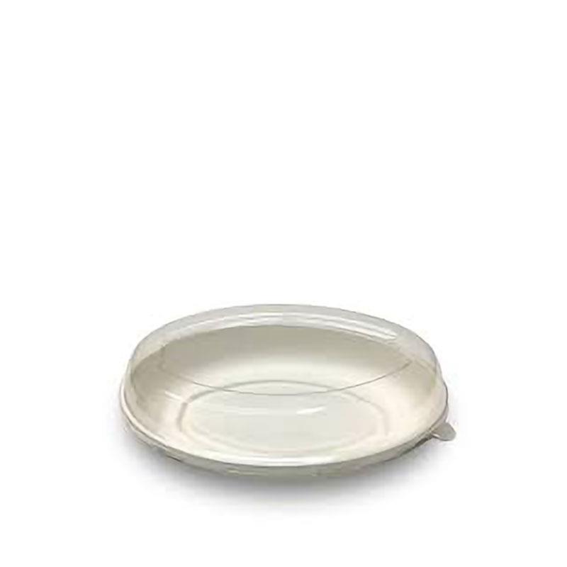 Tapa PET cúpula para plato ovalado hondo 300uds