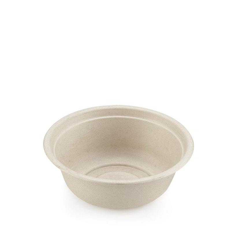Bowl caña de azúcar 400ml crema 600uds