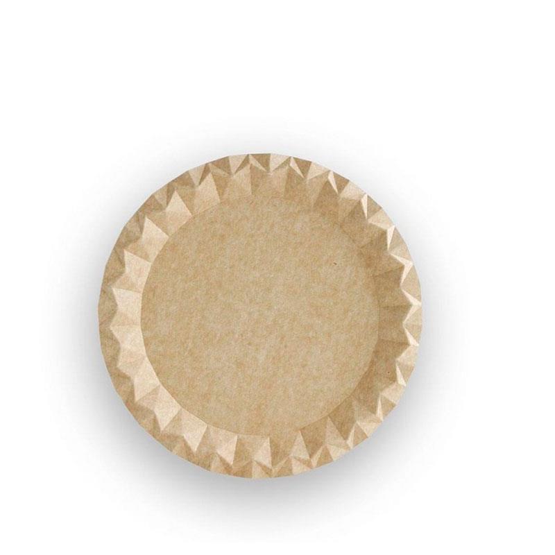 Plato de cartón 230x7mm 600 uds