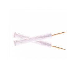 Palillos enfundados redondos 9cm 1 punta 1000uds