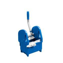 Cubo 30L con ruedas TTS + prensa color azul. 1ud