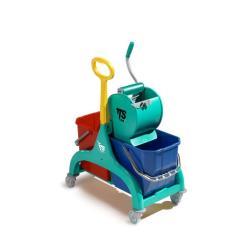 Carro de limpieza con asa TTS Nick Dry doble 2x25L