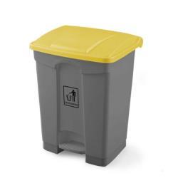 Contenedor Lytec con pedal 45L + Tapa amarilla 1ud