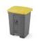 Contenedor Lytec con pedal 45L + Tapa amarilla 1ud