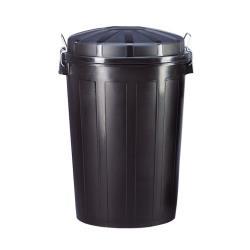 Cubo de residuos con tapa Denox 95L 1ud